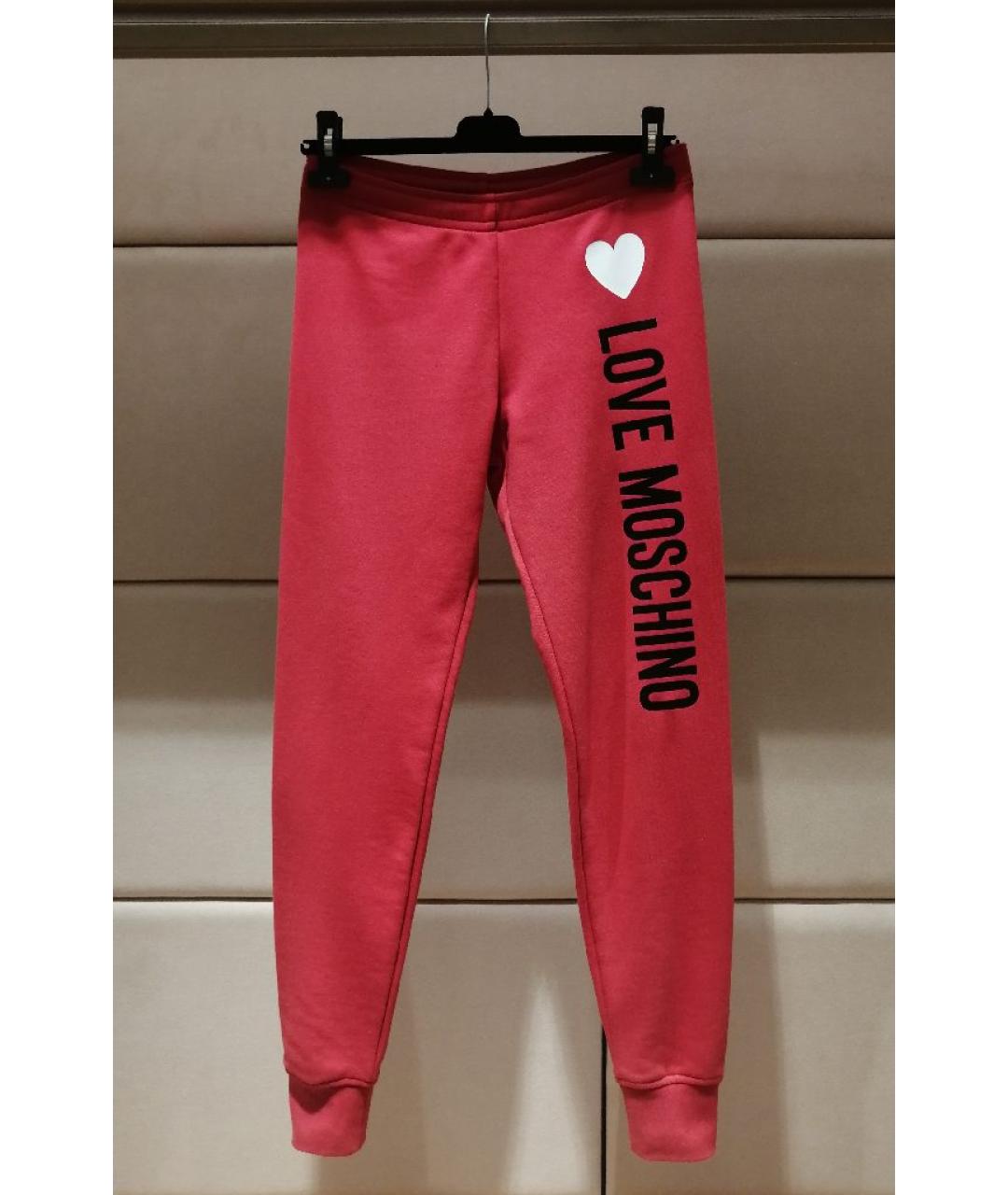 LOVE MOSCHINO Красный спортивные костюмы, фото 2