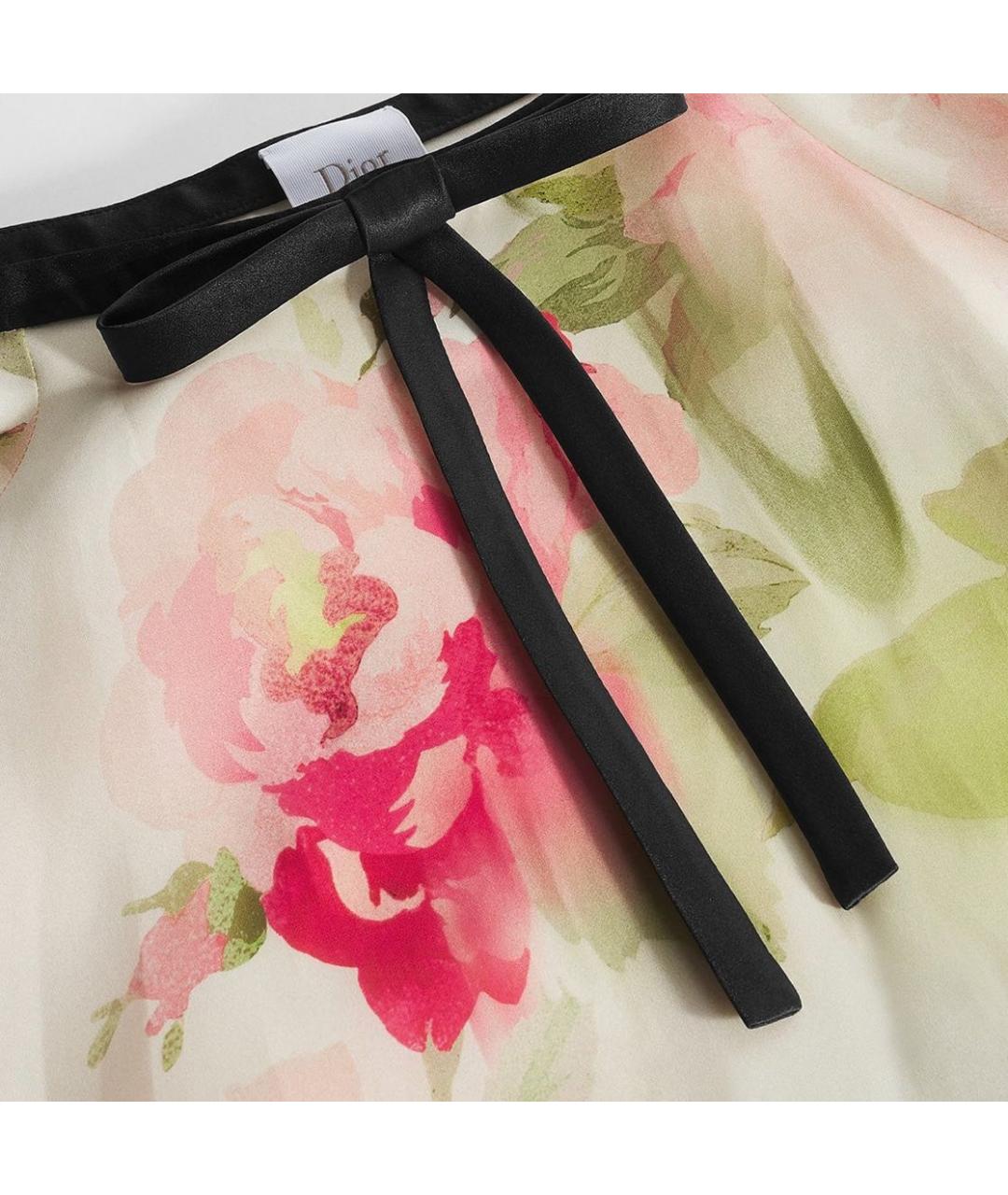 CHRISTIAN DIOR Розовая юбка миди, фото 3