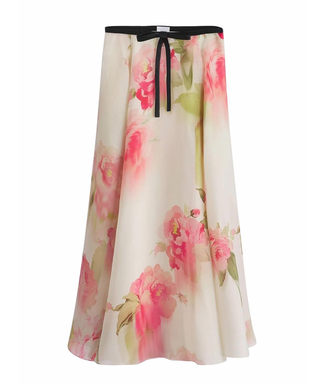 CHRISTIAN DIOR Розовая юбка миди, фото 1