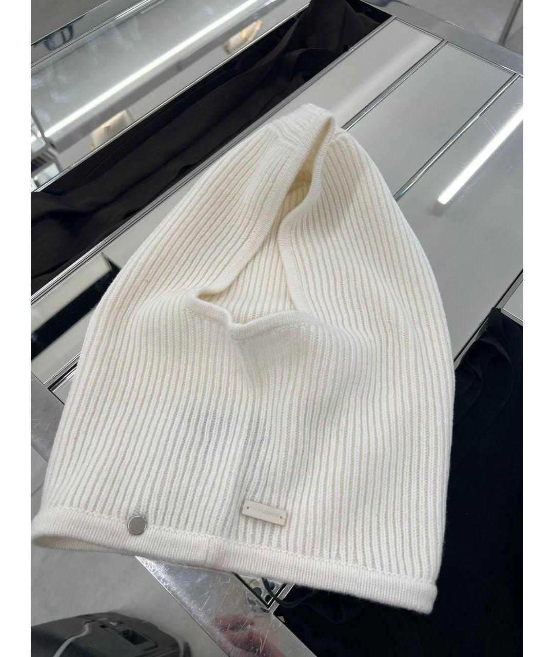 SAINT LAURENT Белая шапка, фото 3
