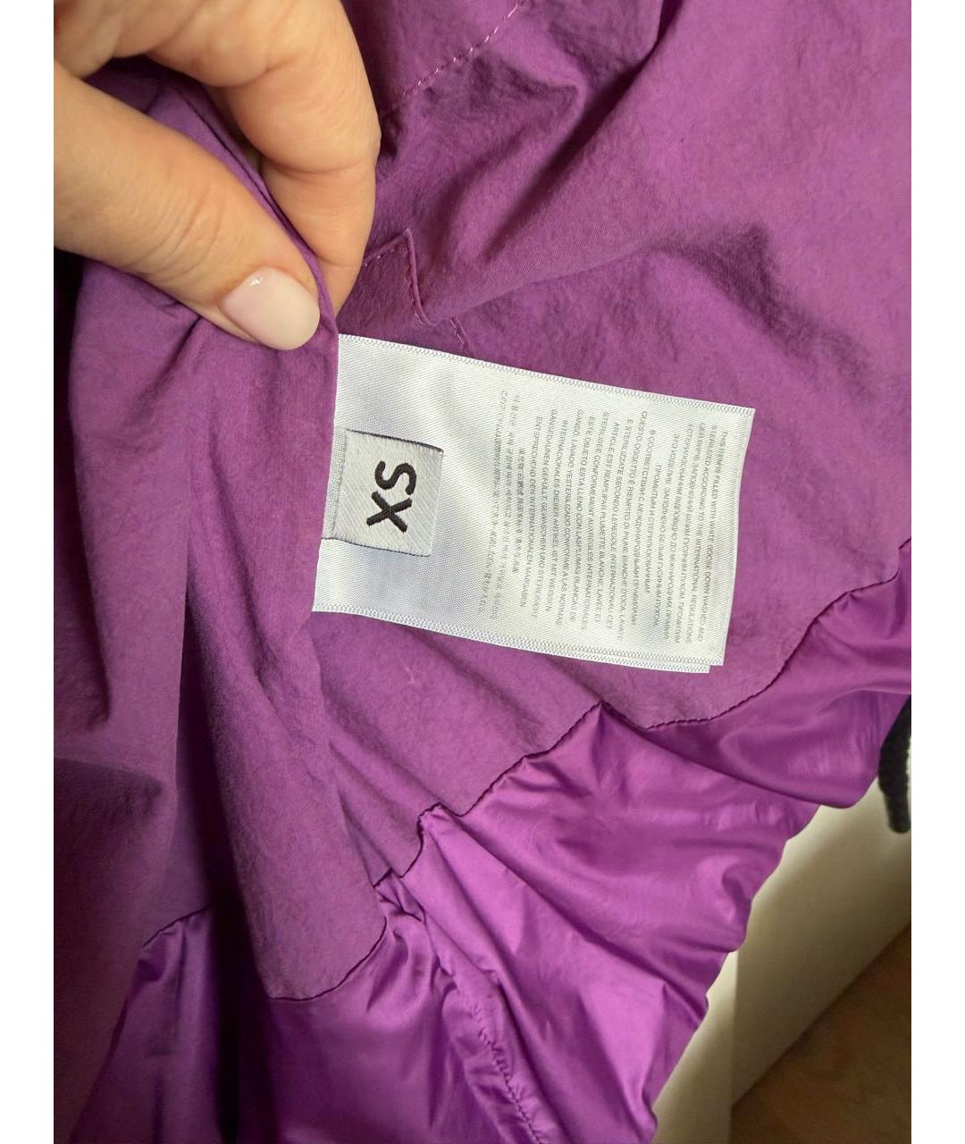 IENKI IENKI Фиолетовый полиэстеровый пуховик, фото 6