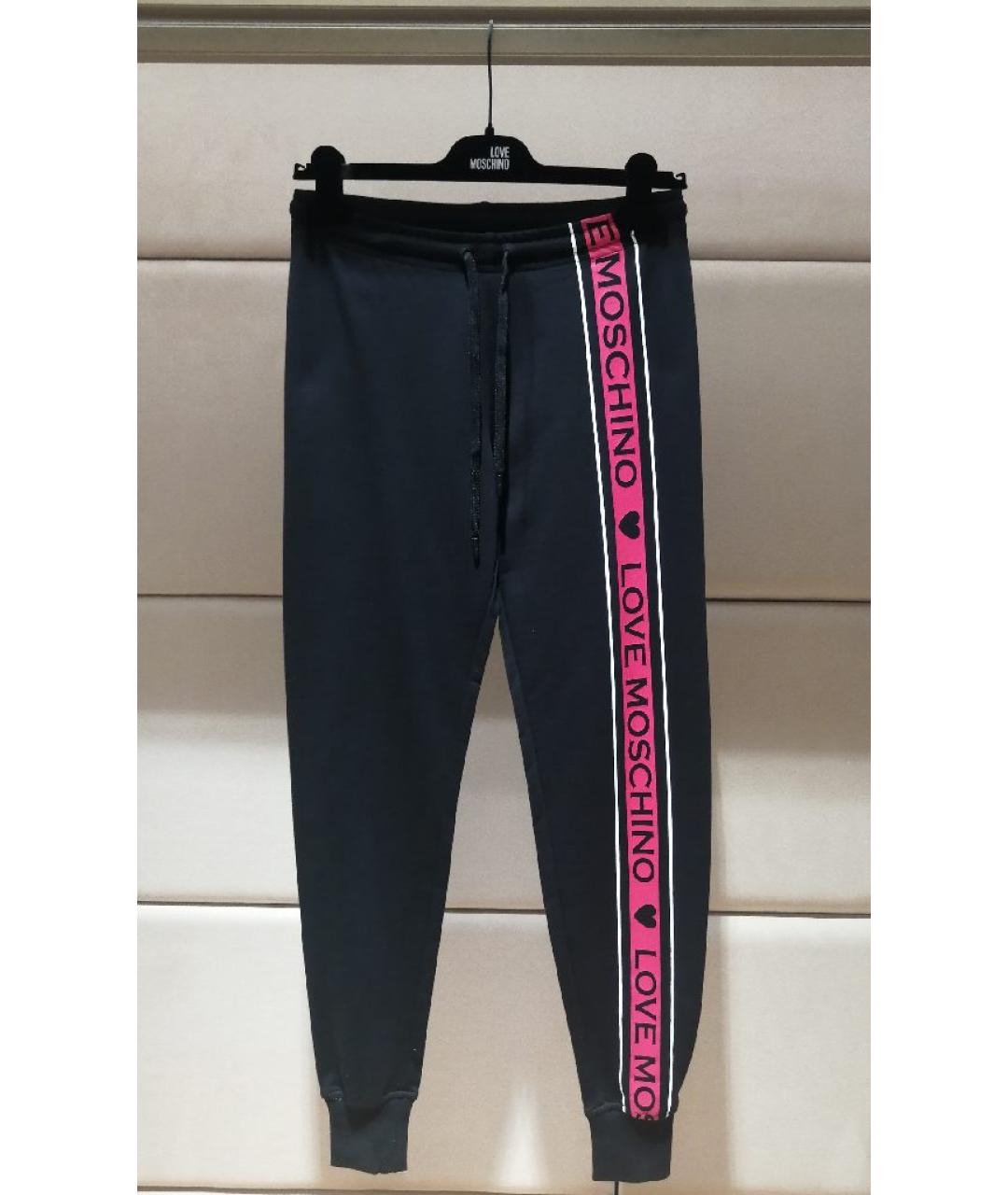 LOVE MOSCHINO Черный спортивные костюмы, фото 2