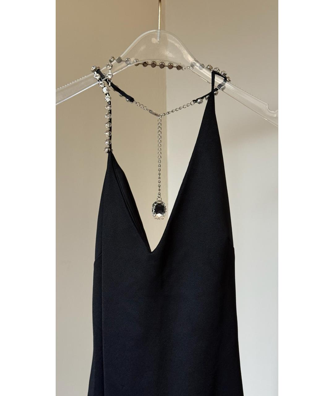 AREA Черное вечернее платье, фото 3