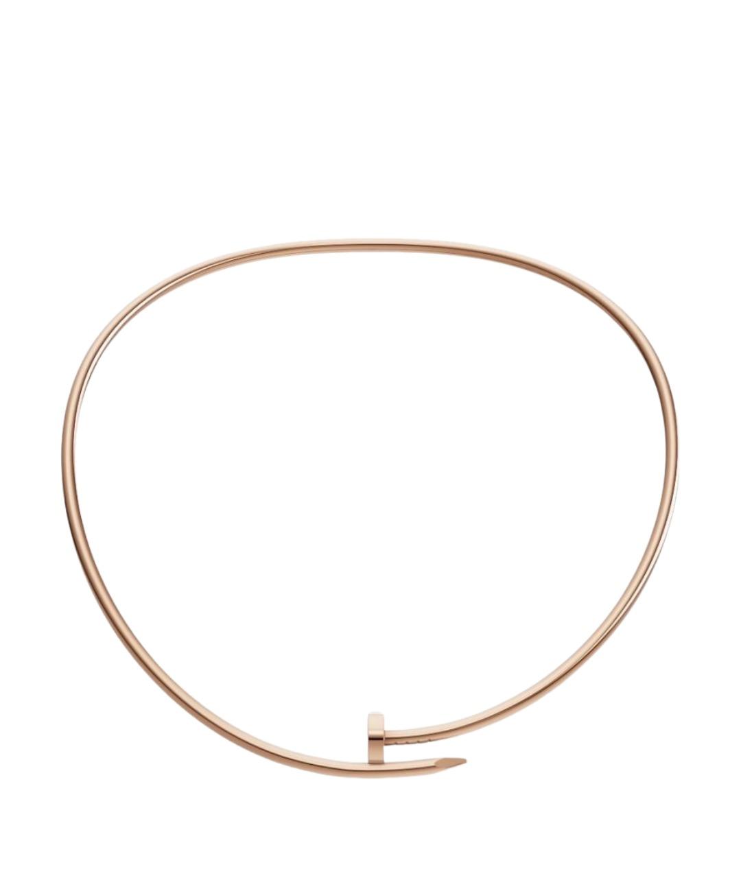 CARTIER Золотое колье из розового золота, фото 1