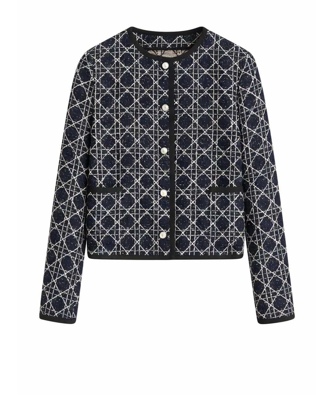 CHRISTIAN DIOR Синий жакет/пиджак, фото 1