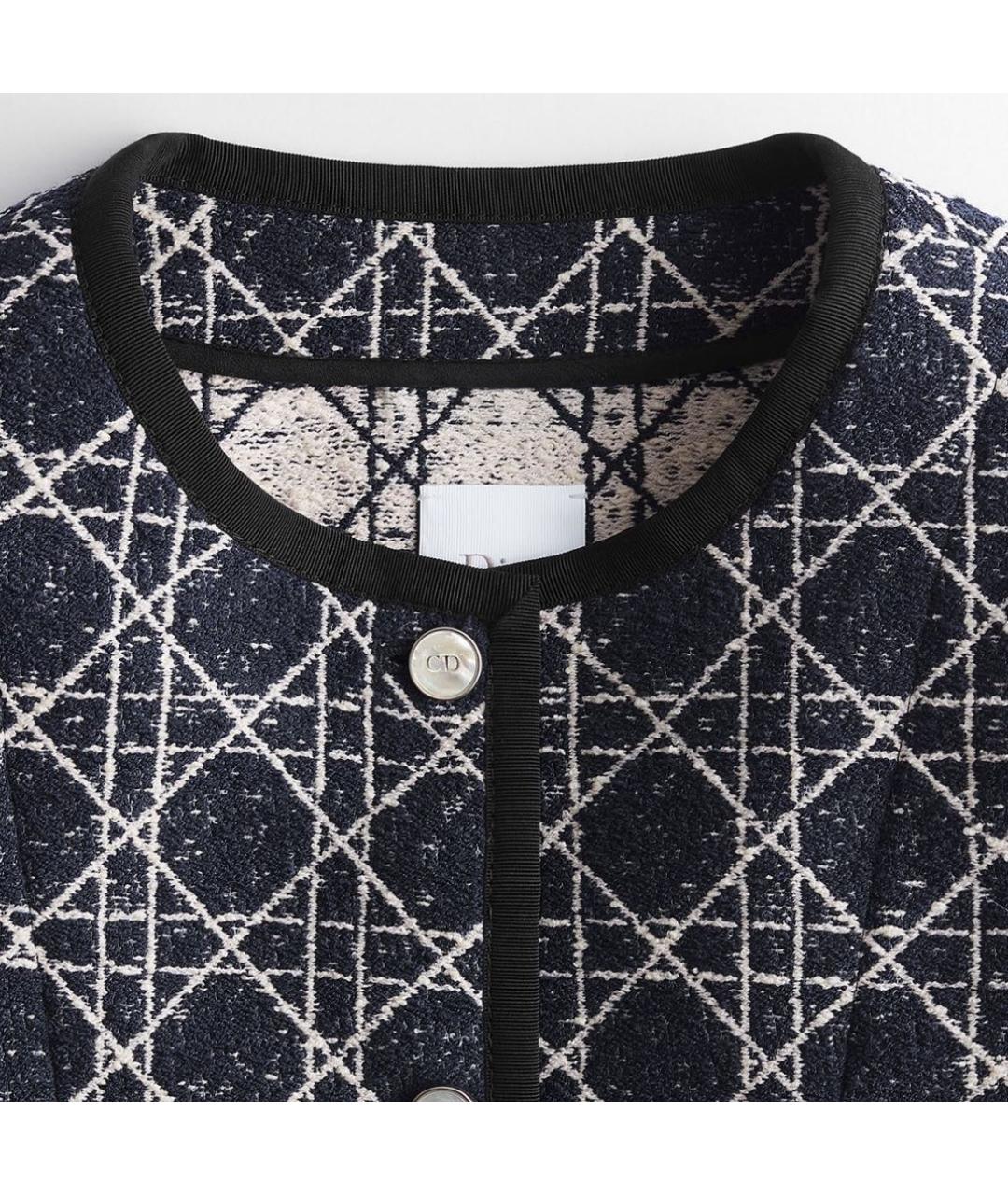 CHRISTIAN DIOR Синий жакет/пиджак, фото 3