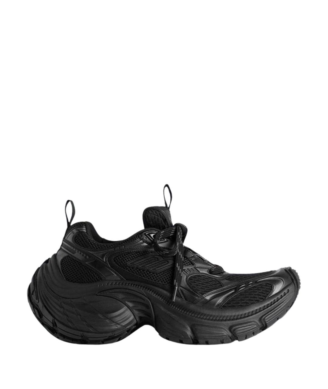 BALENCIAGA Черные текстильные кроссовки, фото 1