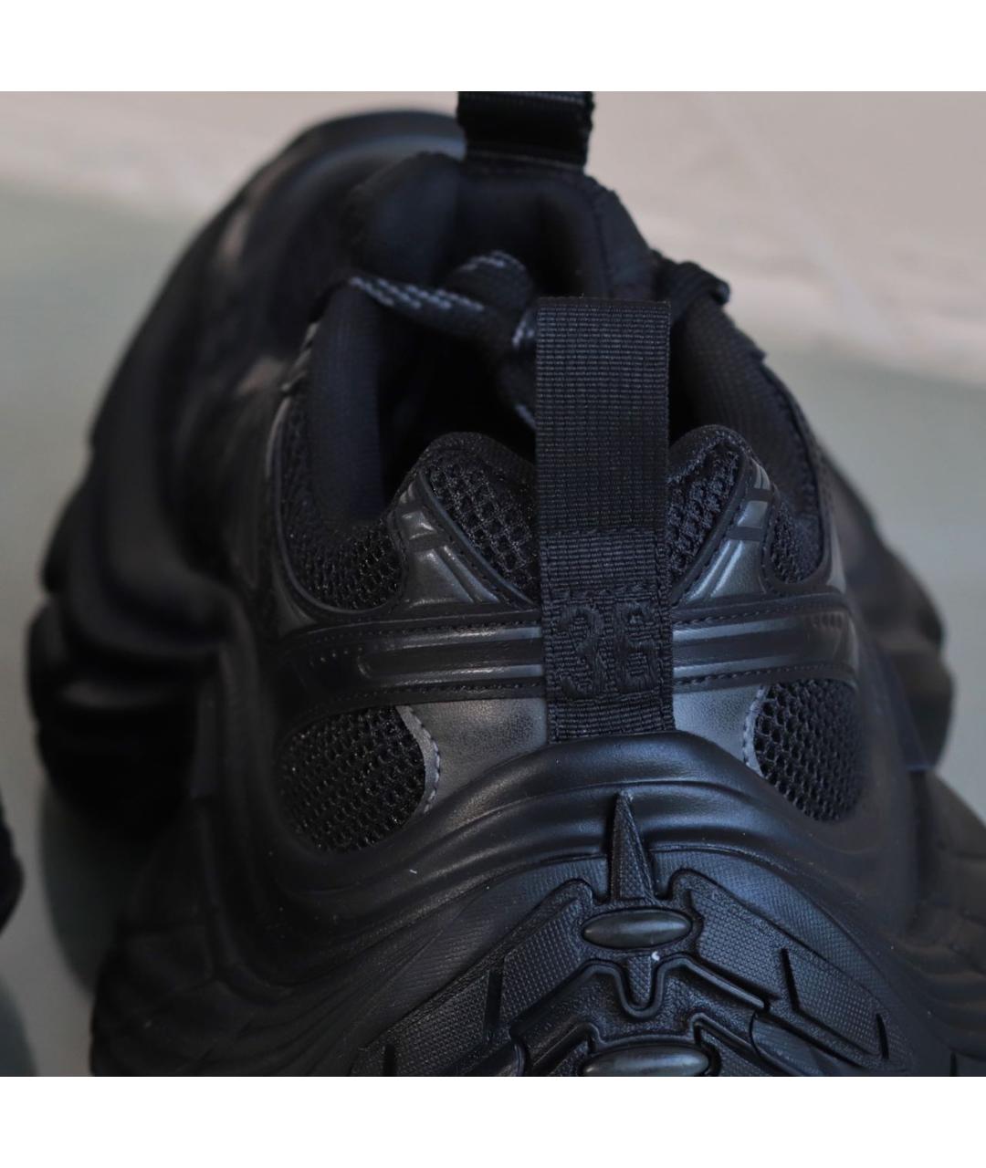 BALENCIAGA Черные текстильные кроссовки, фото 6