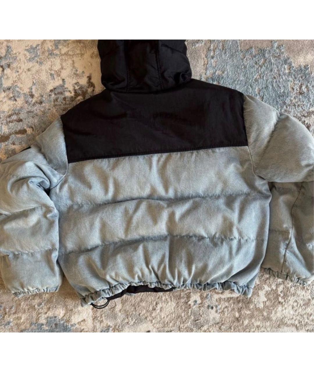 ALEXANDER WANG Голубой деним пуховик, фото 7