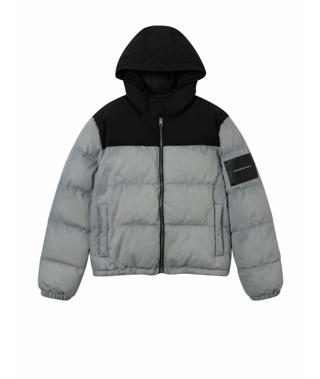 ALEXANDER WANG Голубой деним пуховик, фото 1