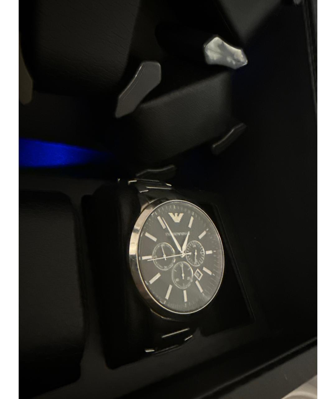 EMPORIO ARMANI Серебряные часы, фото 3