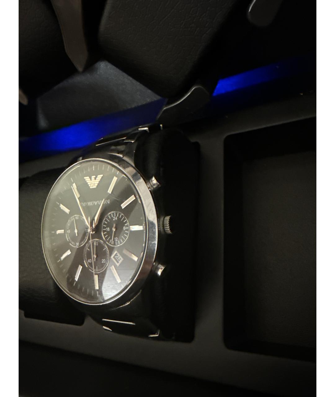 EMPORIO ARMANI Серебряные часы, фото 2