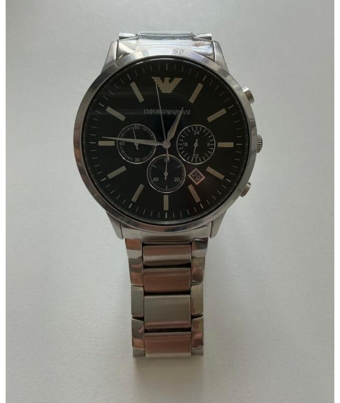 EMPORIO ARMANI Серебряные часы, фото 9
