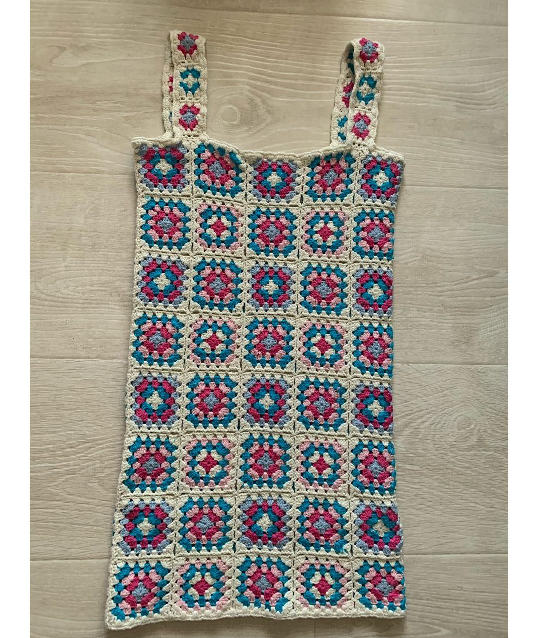 MC2 SAINT BARTH Мульти хлопковый сарафан, фото 8