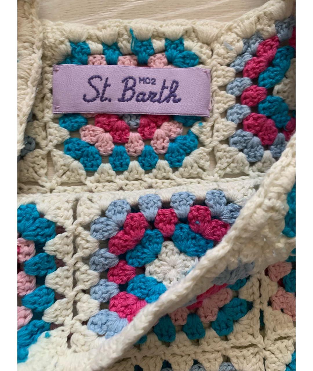 MC2 SAINT BARTH Мульти хлопковый сарафан, фото 3