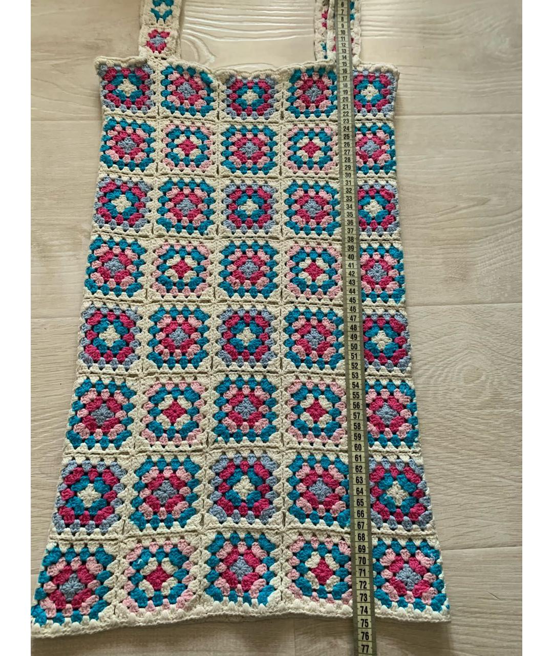 MC2 SAINT BARTH Мульти хлопковый сарафан, фото 6