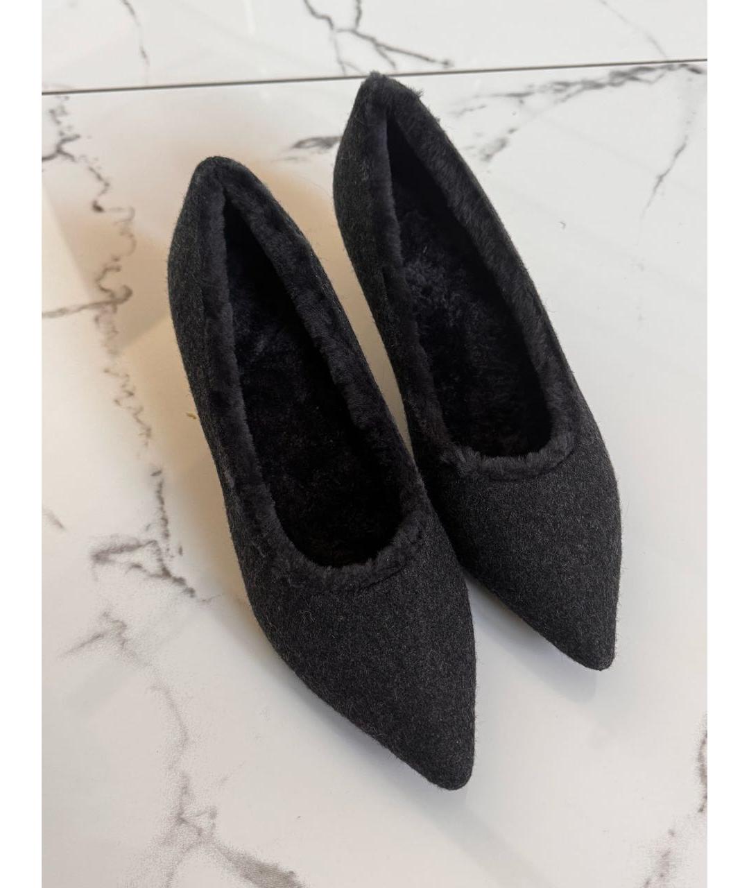 Age Of Innocence Антрацитовые текстильные туфли, фото 2