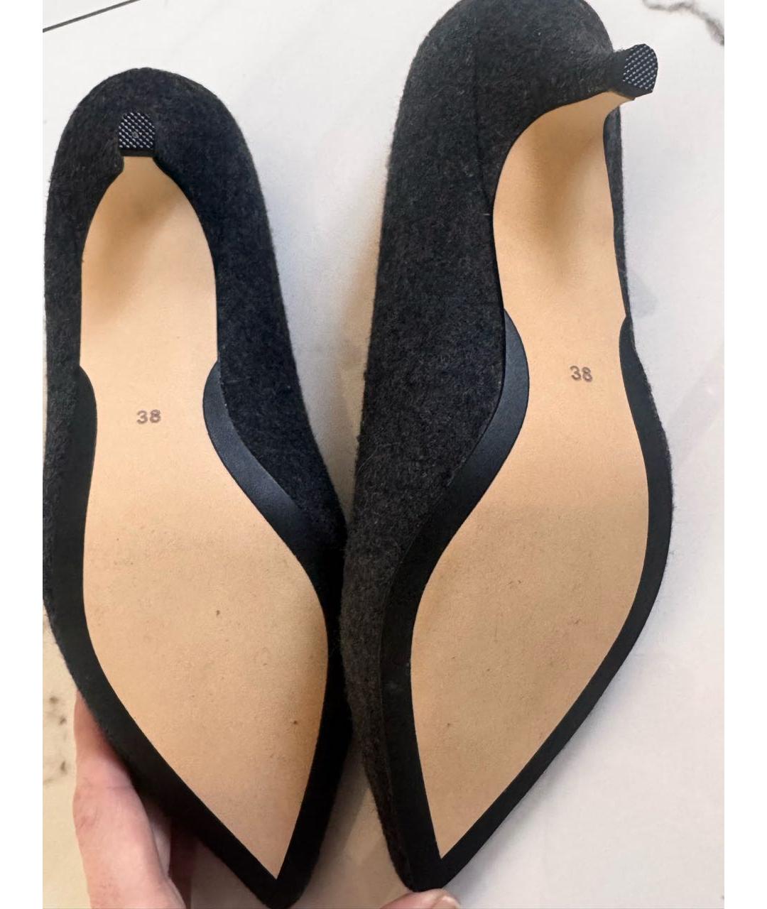 Age Of Innocence Антрацитовые текстильные туфли, фото 4