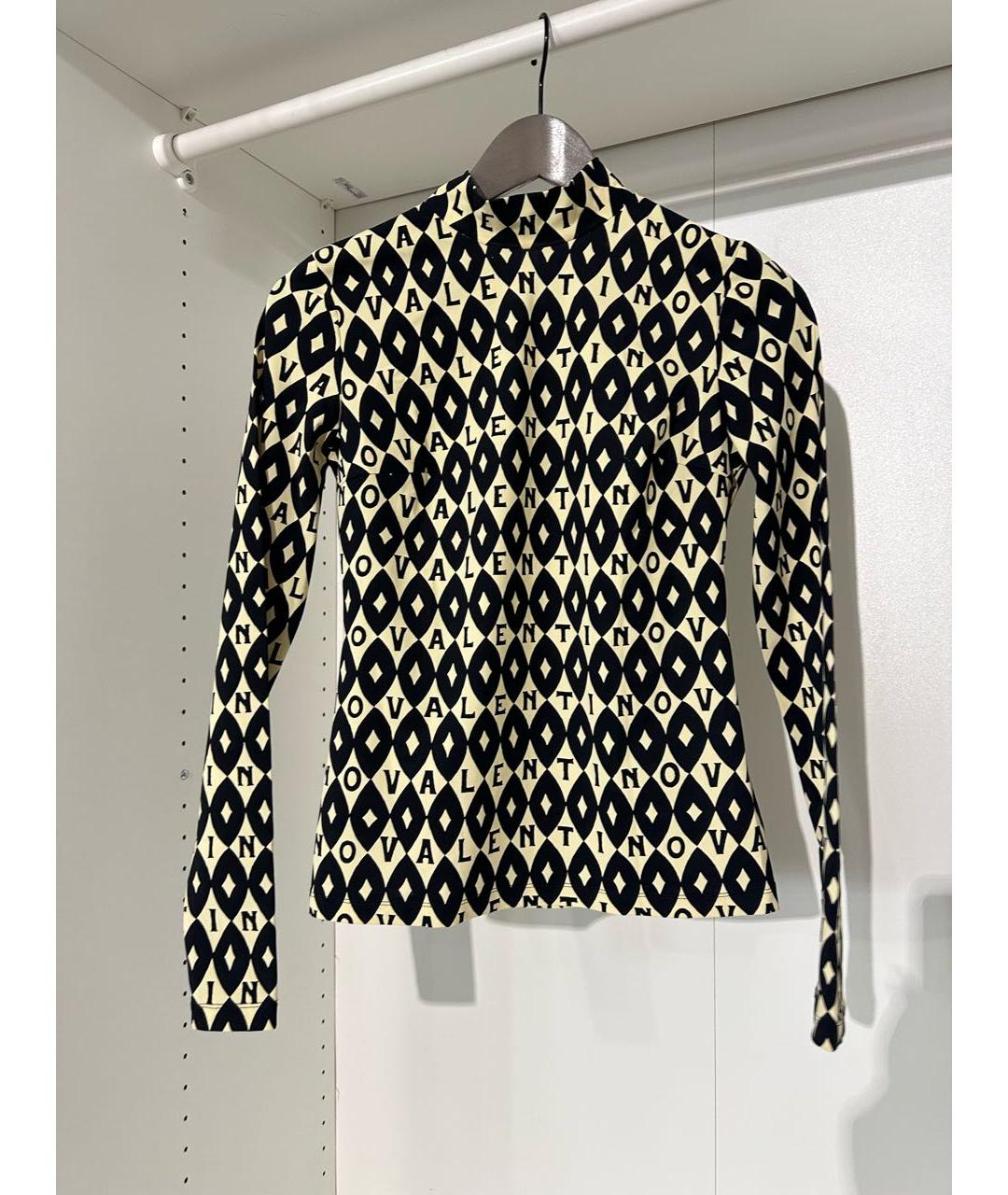 VALENTINO Бежевая полиамидовая водолазка, фото 2