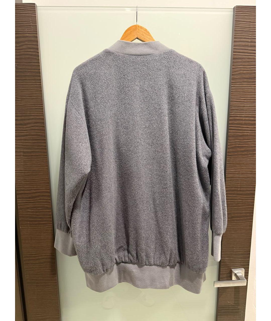 ALEXANDER TEREKHOV Серое шерстяное пальто, фото 6