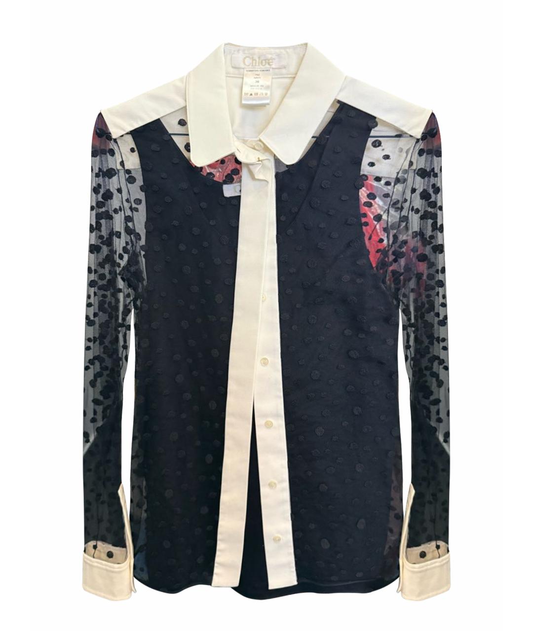 CHLOE Черная рубашка, фото 1