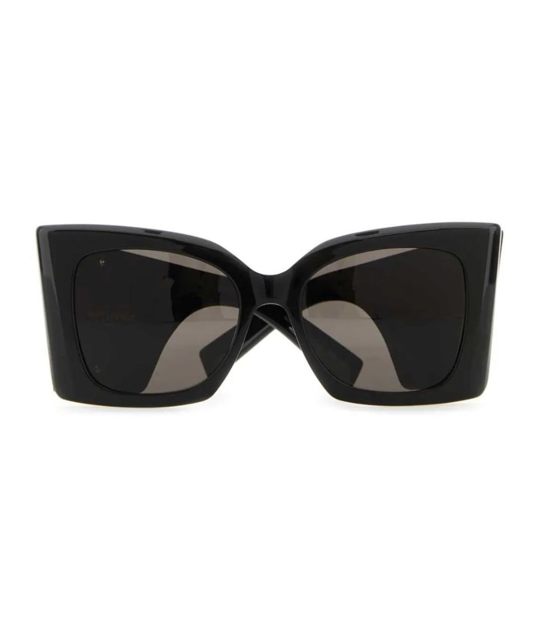 SAINT LAURENT Черные солнцезащитные очки, фото 1