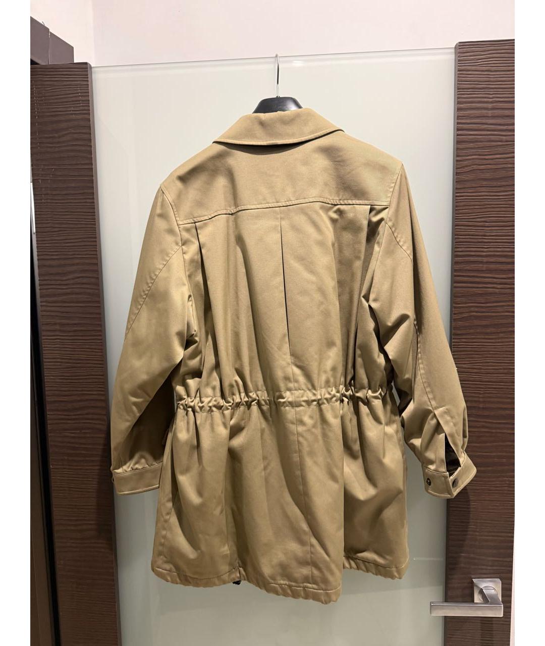 BURBERRY Хаки хлопковая парка, фото 2