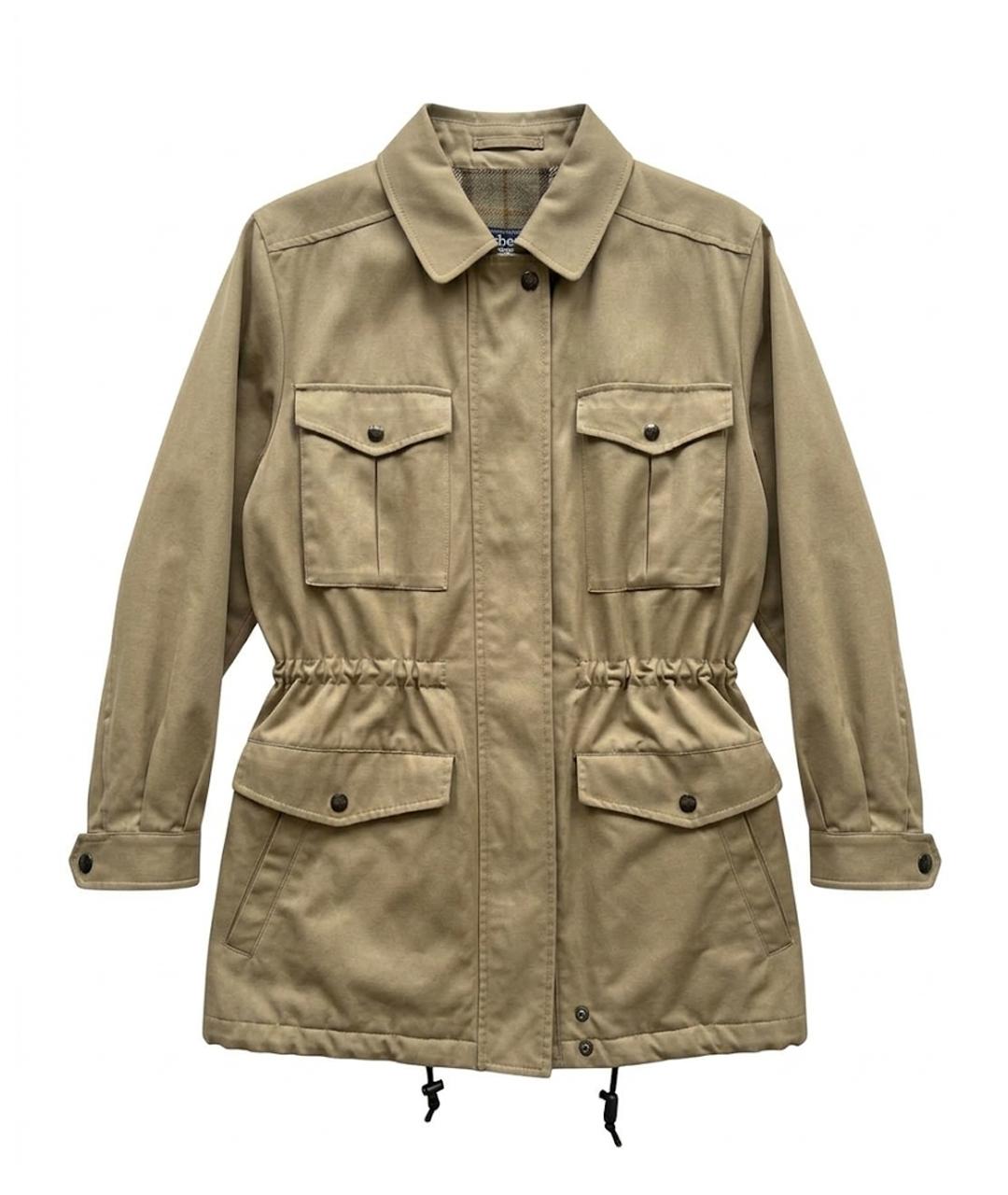BURBERRY Хаки хлопковая парка, фото 1