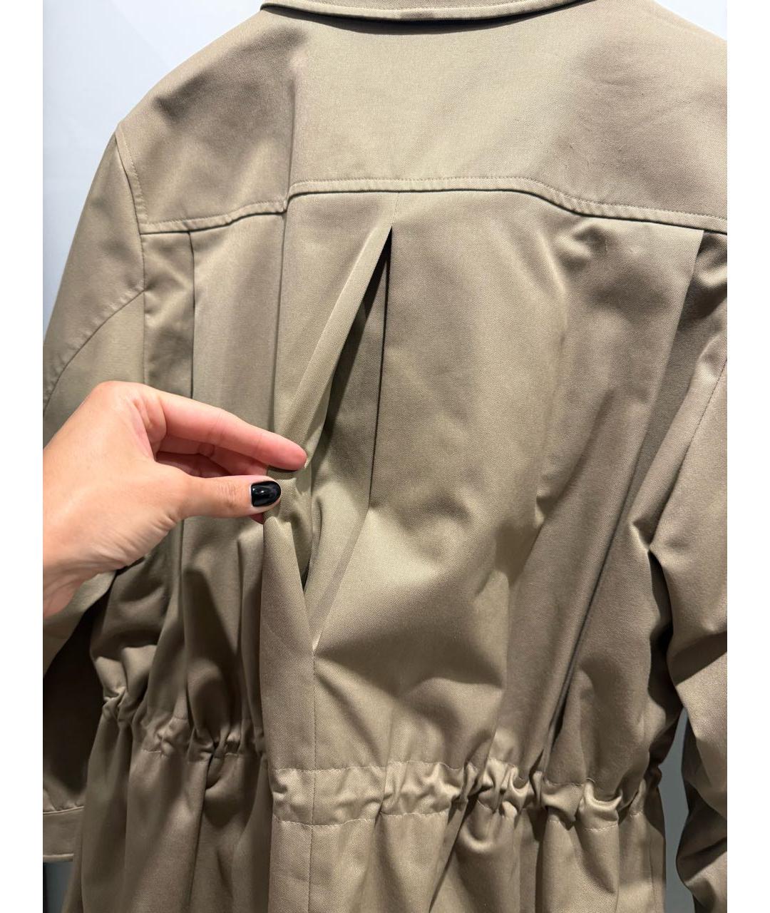 BURBERRY Хаки хлопковая парка, фото 6