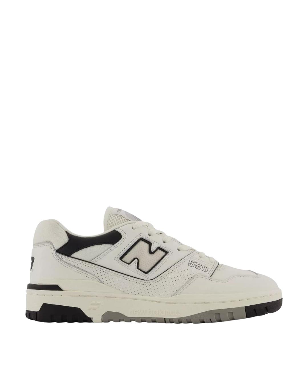 NEW BALANCE Бежевые кожаные кроссовки, фото 1
