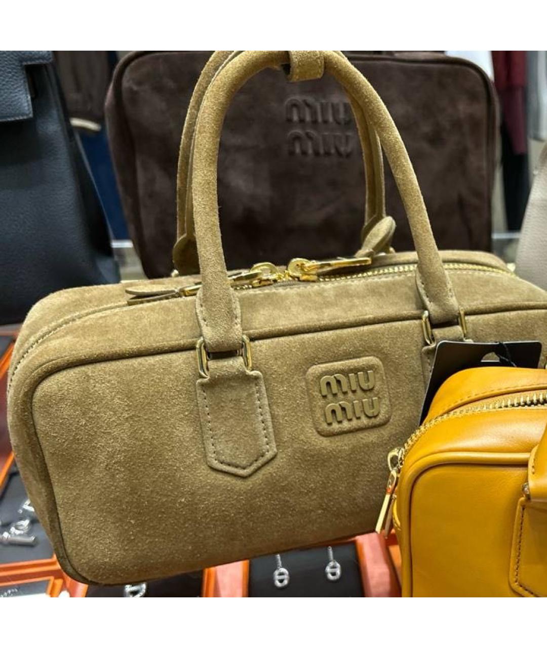 MIU MIU Сумка с короткими ручками, фото 2