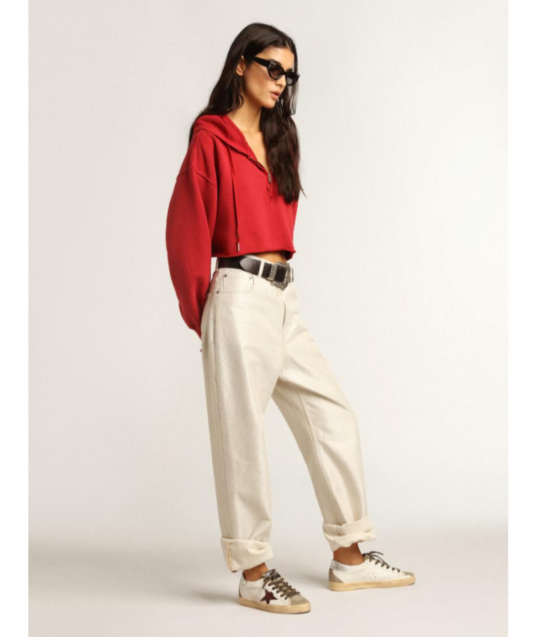 GOLDEN GOOSE DELUXE BRAND Белые кожаные кеды, фото 4