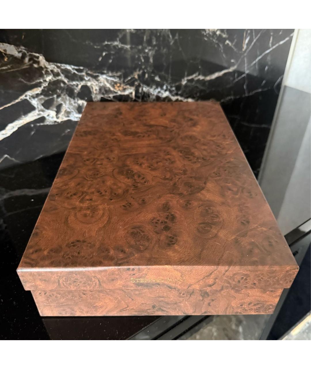 STEFANO RICCI Голубая хлопковая кэжуал рубашка, фото 7