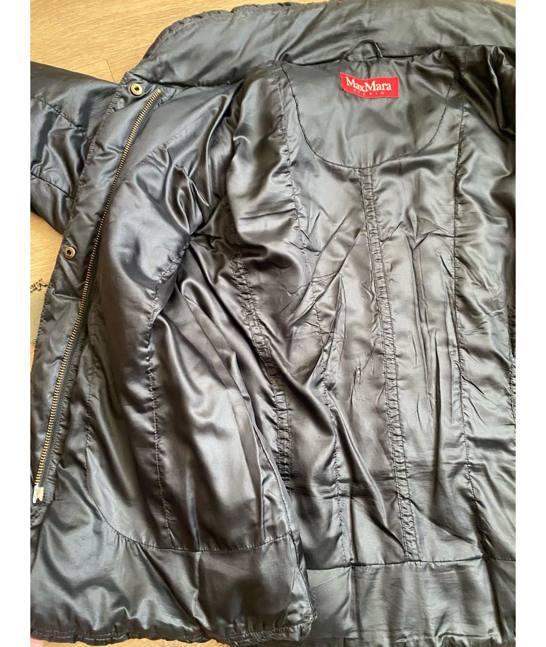 MAX MARA STUDIO Черная куртка, фото 6