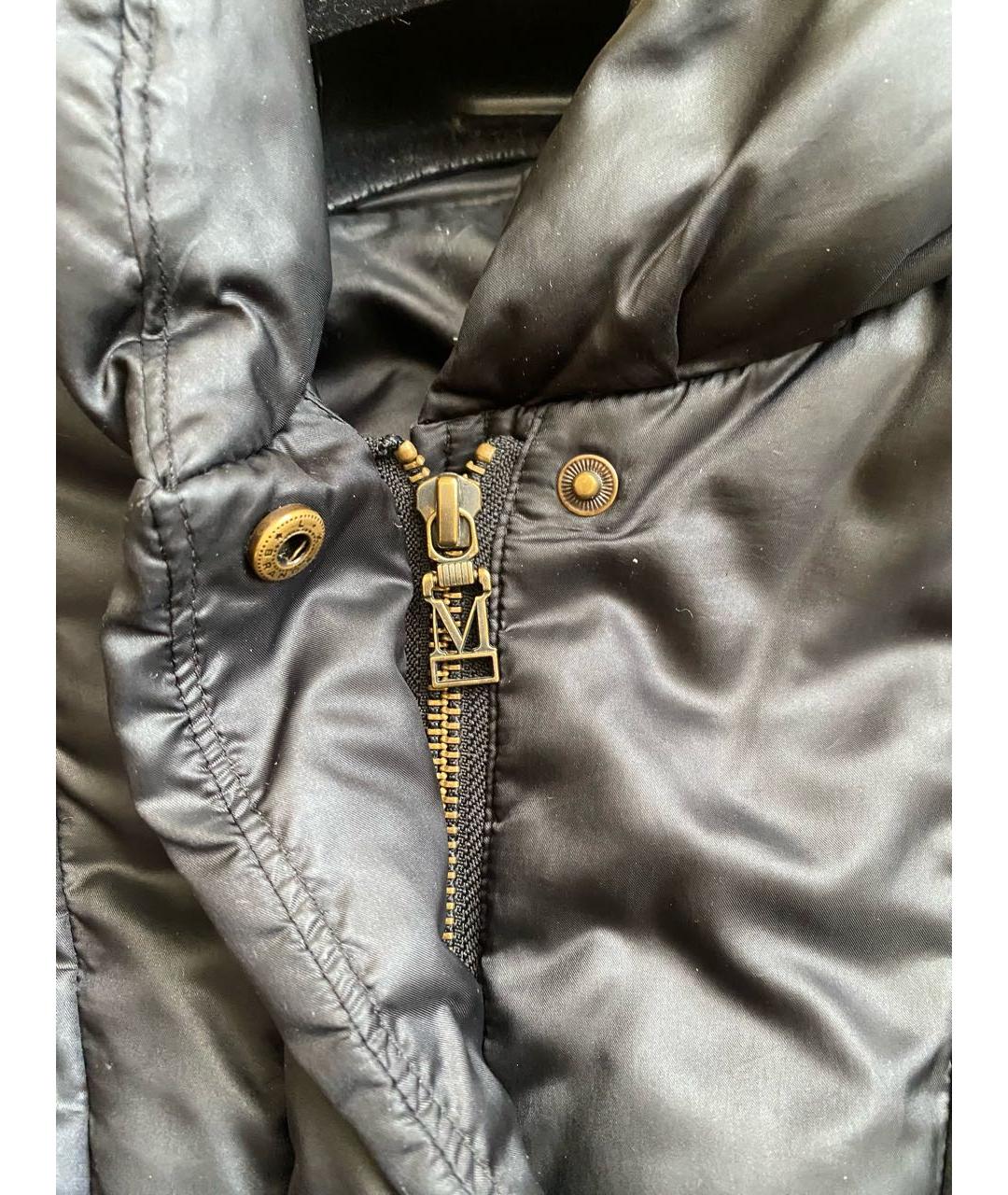 MAX MARA STUDIO Черная куртка, фото 5