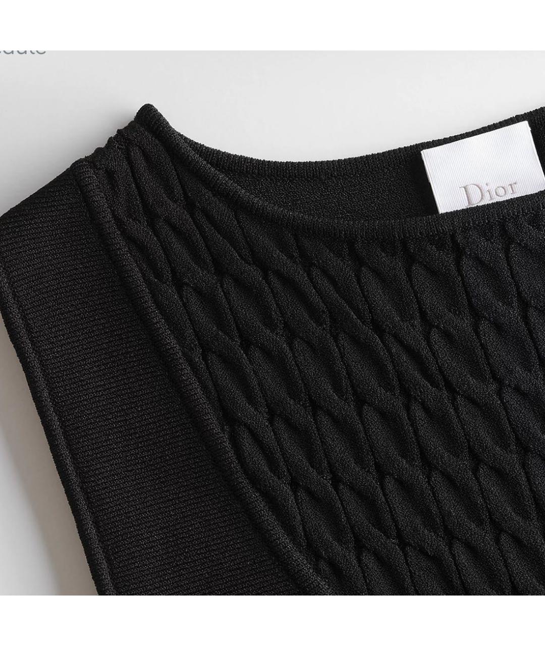 CHRISTIAN DIOR Черное платье, фото 2