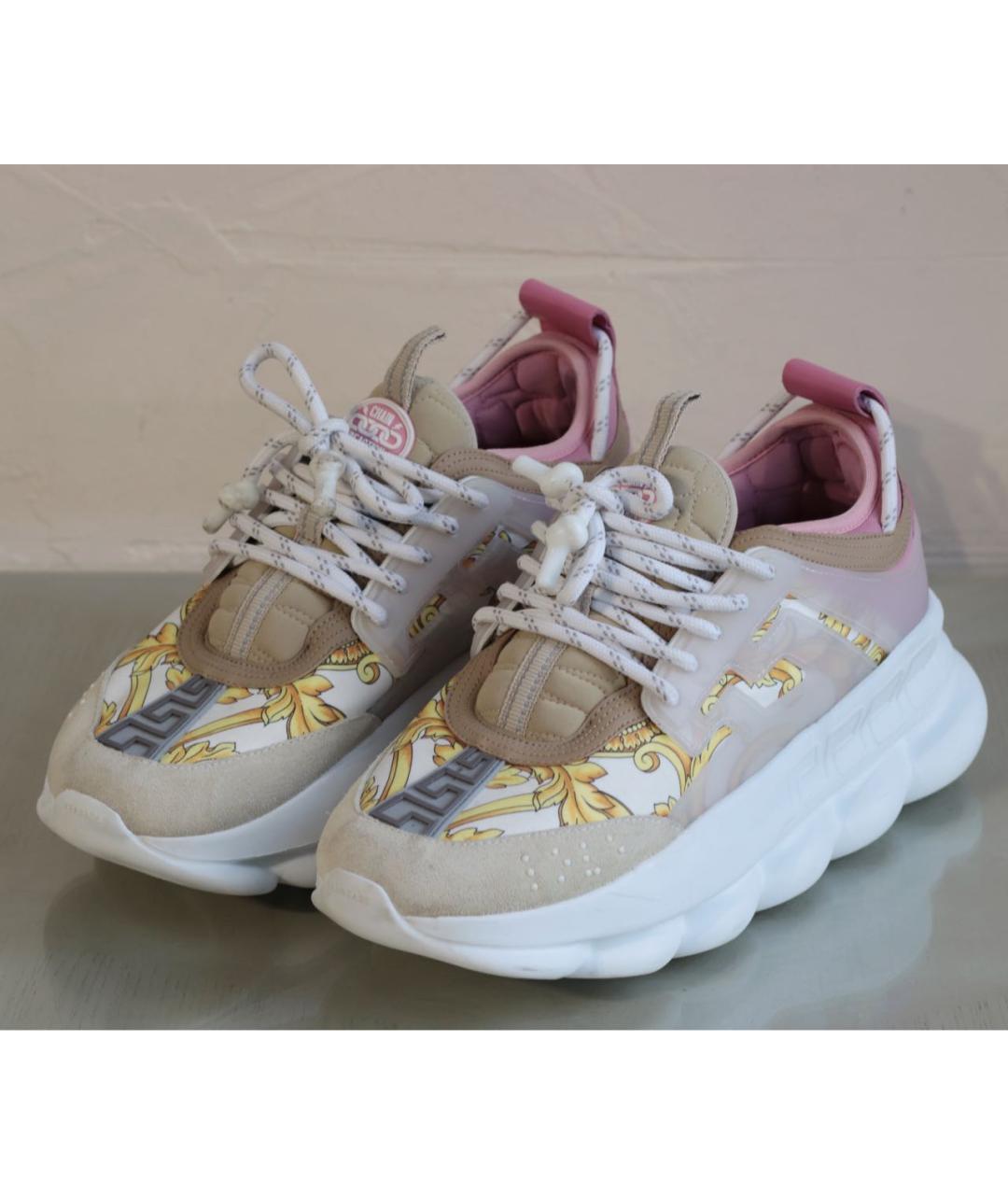 VERSACE Мульти кроссовки, фото 3