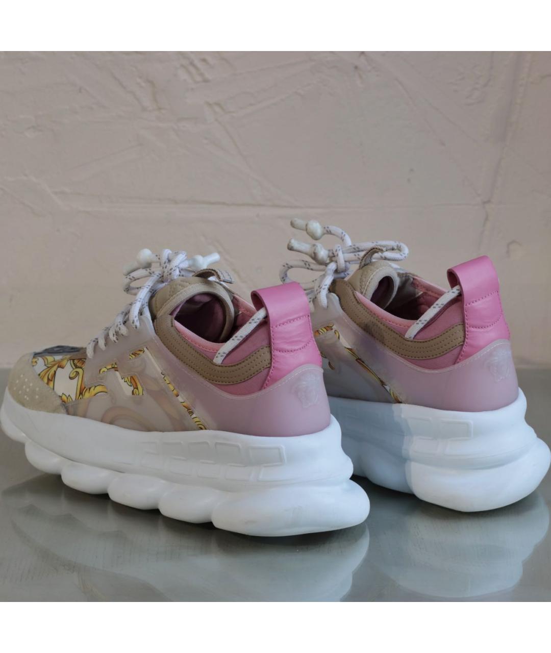 VERSACE Мульти кроссовки, фото 5