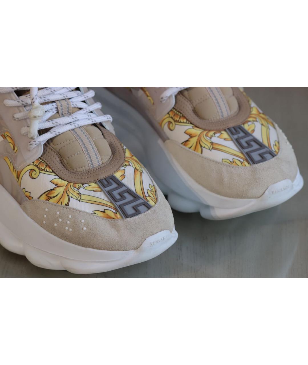 VERSACE Мульти кроссовки, фото 4