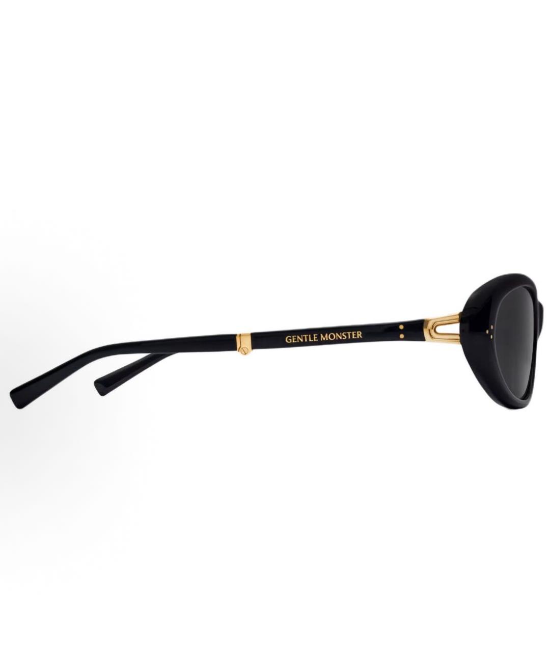 GENTLE MONSTER Черные пластиковые солнцезащитные очки, фото 2