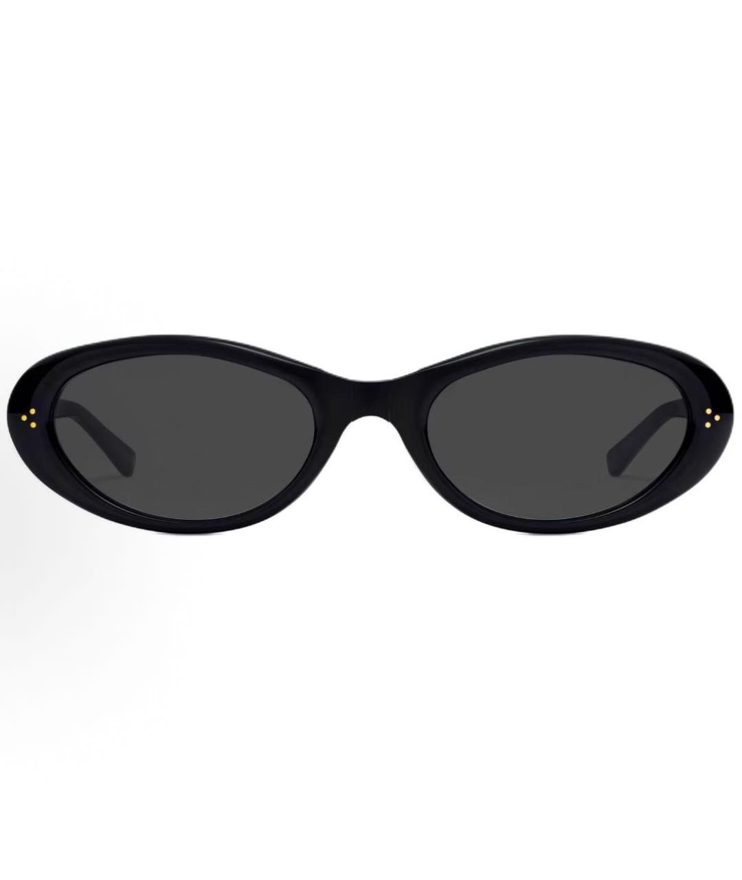 GENTLE MONSTER Черные пластиковые солнцезащитные очки, фото 6