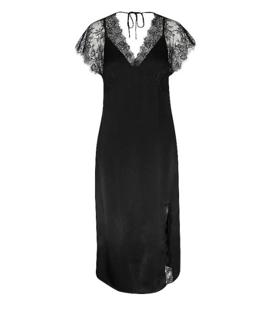 TWIN-SET Черное коктейльное платье, фото 1