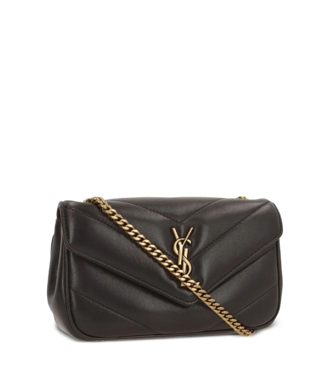 SAINT LAURENT Кожаная сумка через плечо, фото 3