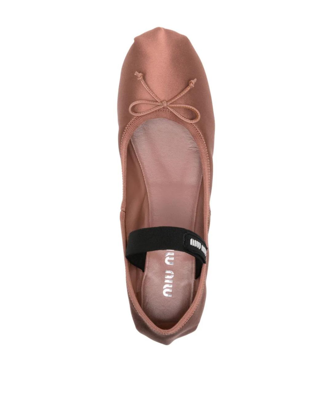 MIU MIU Кожаные балетки, фото 4
