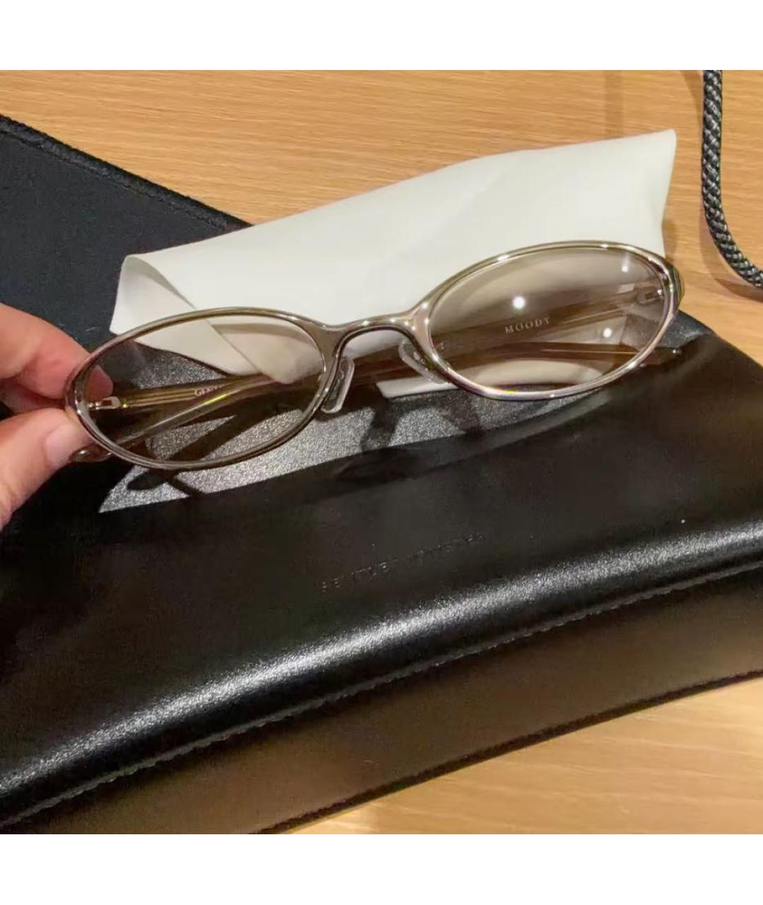 GENTLE MONSTER Коричневые пластиковые солнцезащитные очки, фото 4