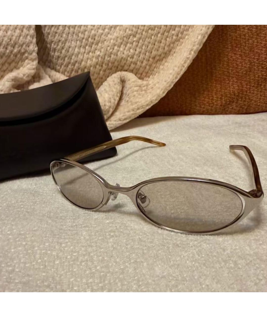 GENTLE MONSTER Коричневые пластиковые солнцезащитные очки, фото 7