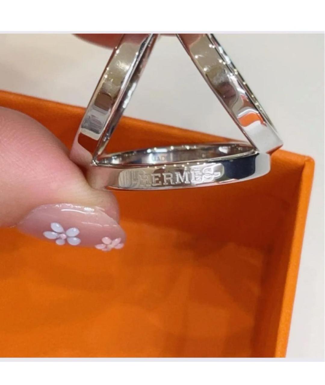 HERMES Серебрянный платок, фото 4