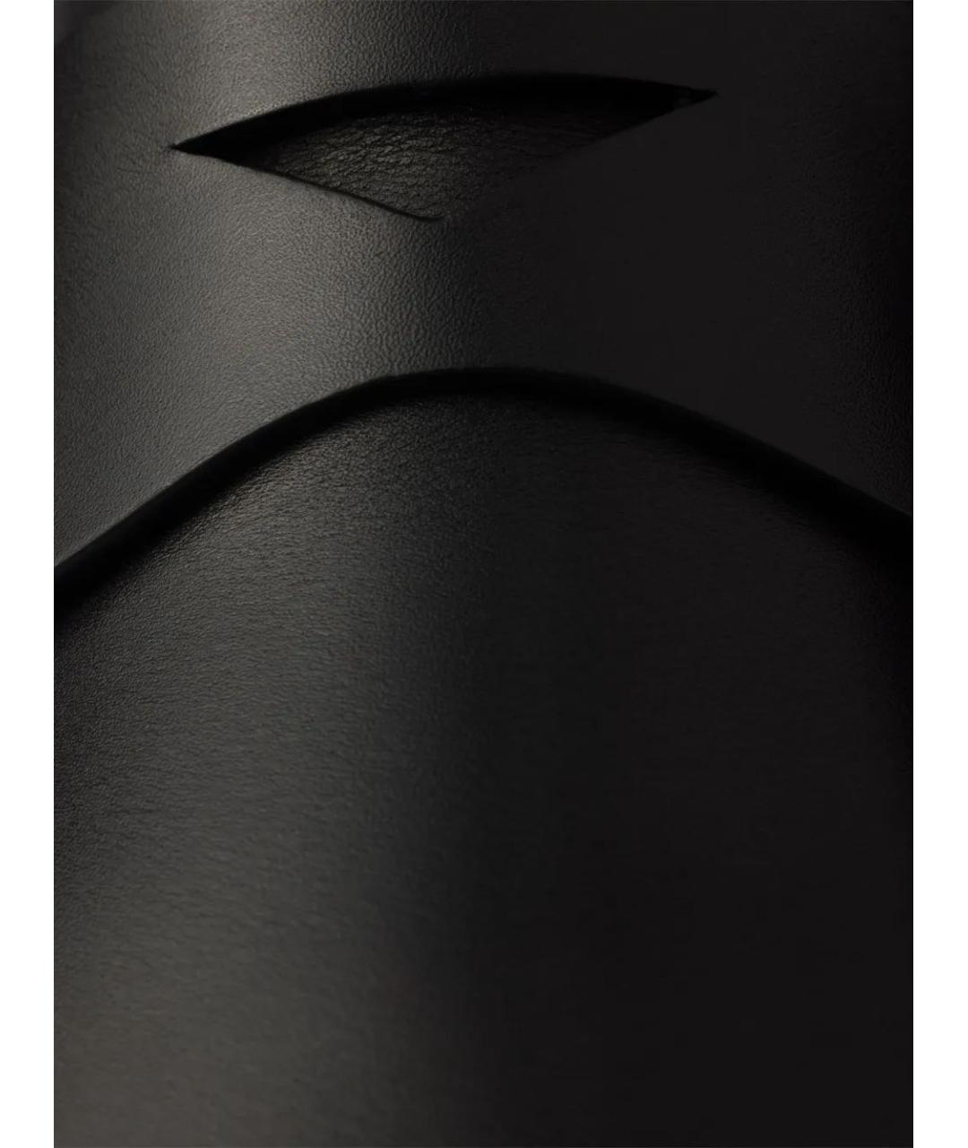 PRADA Черные кожаные лоферы, фото 4