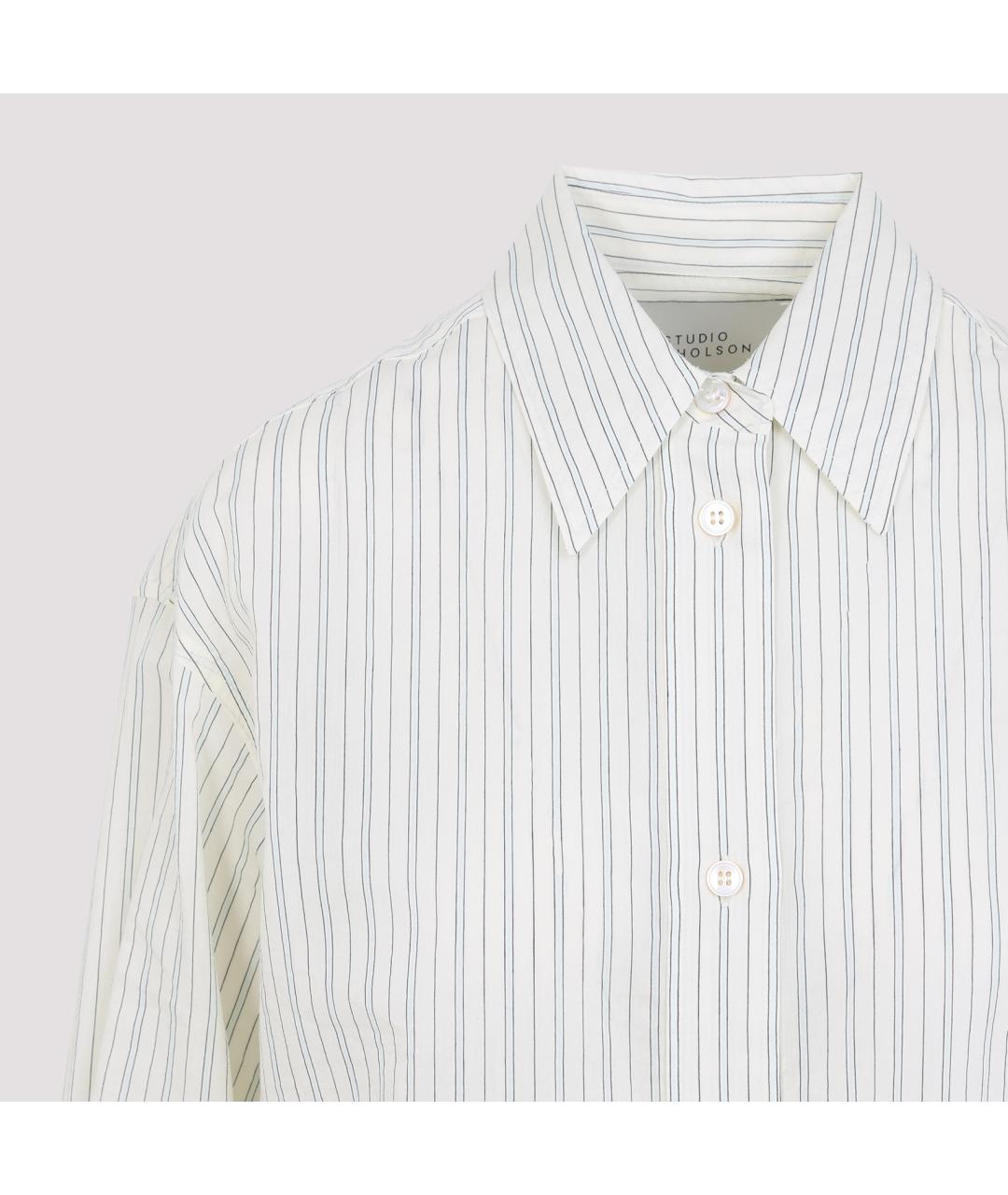 STUDIO NICHOLSON Мульти хлопковая рубашка, фото 5