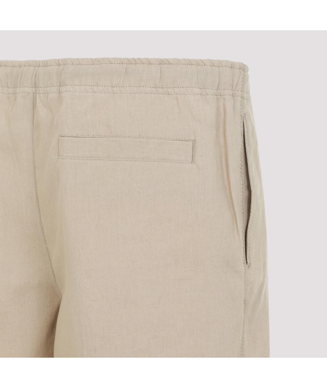 ORLEBAR BROWN Бежевые льняные шорты, фото 5